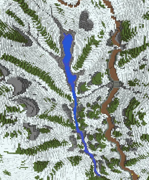 Arceon //ss: Schnee wird weich über Gras verteilt