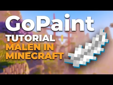 Vorschaubild zum GoPaint-Tutorial auf YouTube