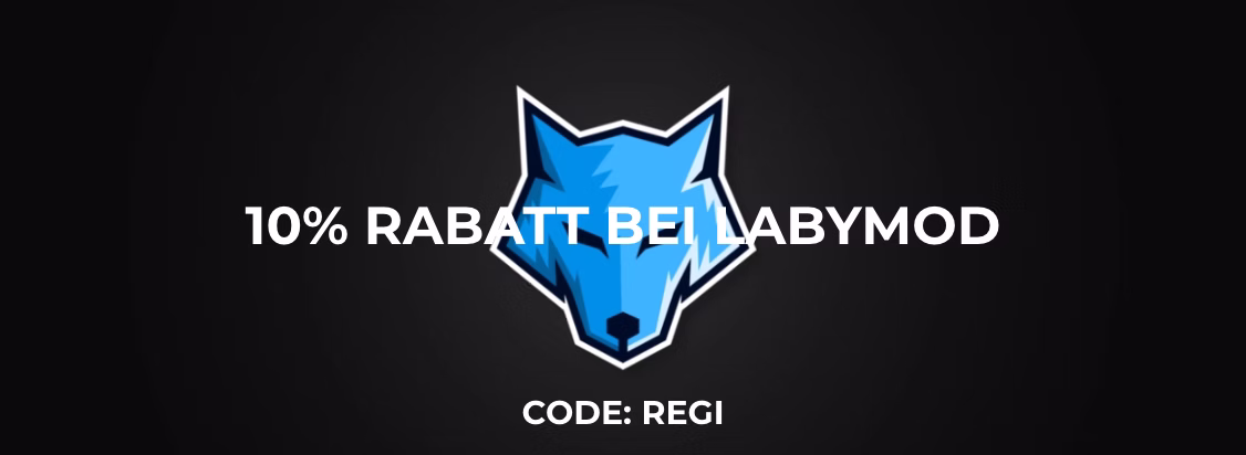 10 % Rabatt bei LabyMod – Code REGI